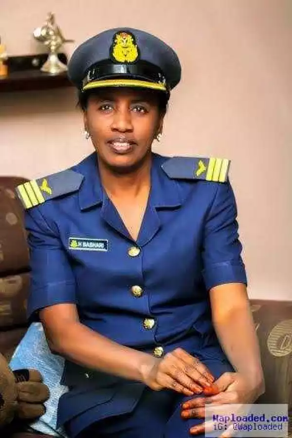Photo: Meet Hajara, The First Hausa Muslim Female Wing Commander